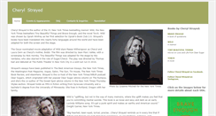 Desktop Screenshot of cherylstrayed.com